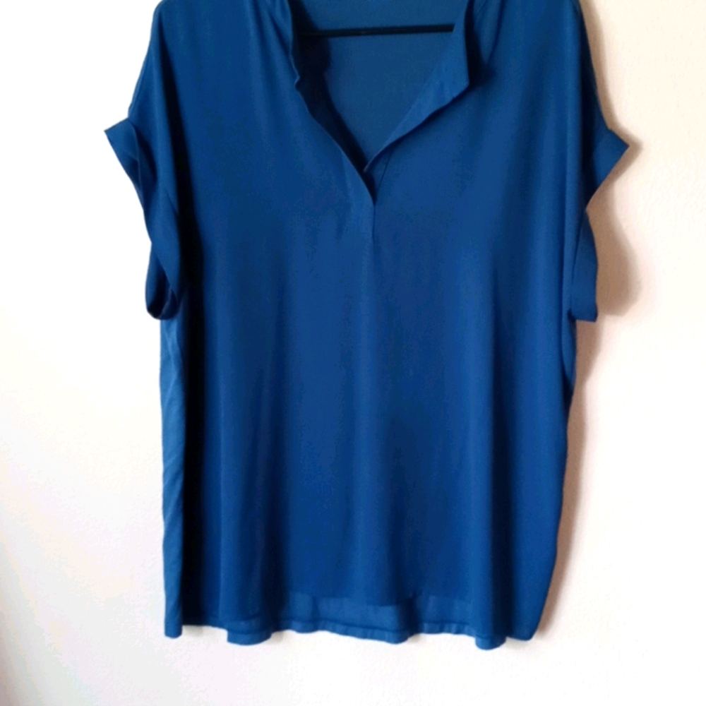 Beautiful blue blouse